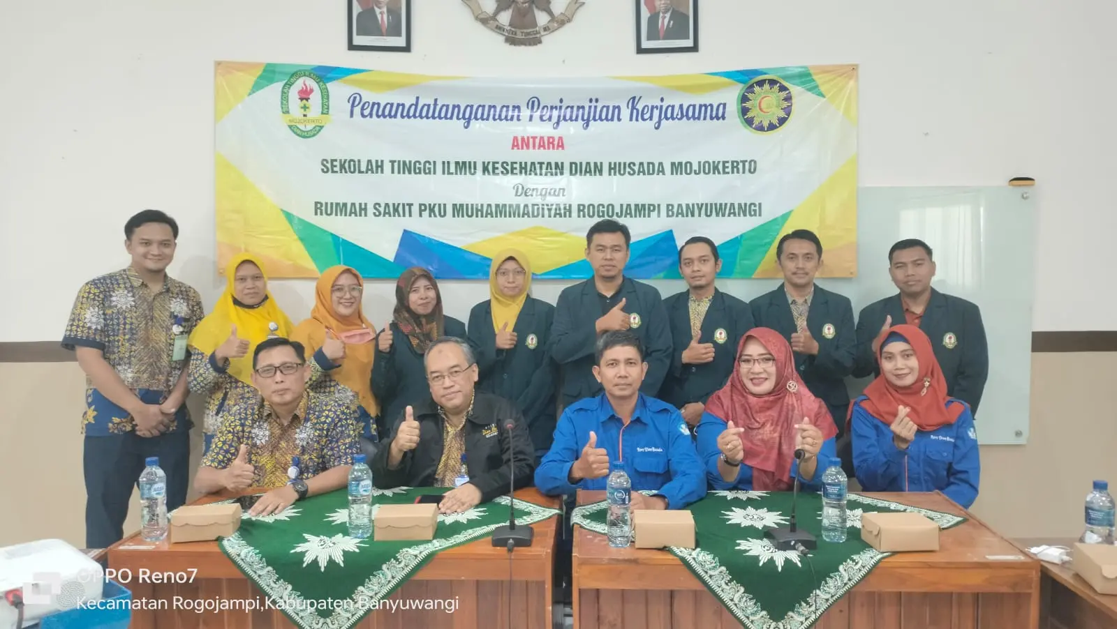 MOU antara STIKES Dian Husada dengan RS PKU Muhammadiyah Banyuwangi