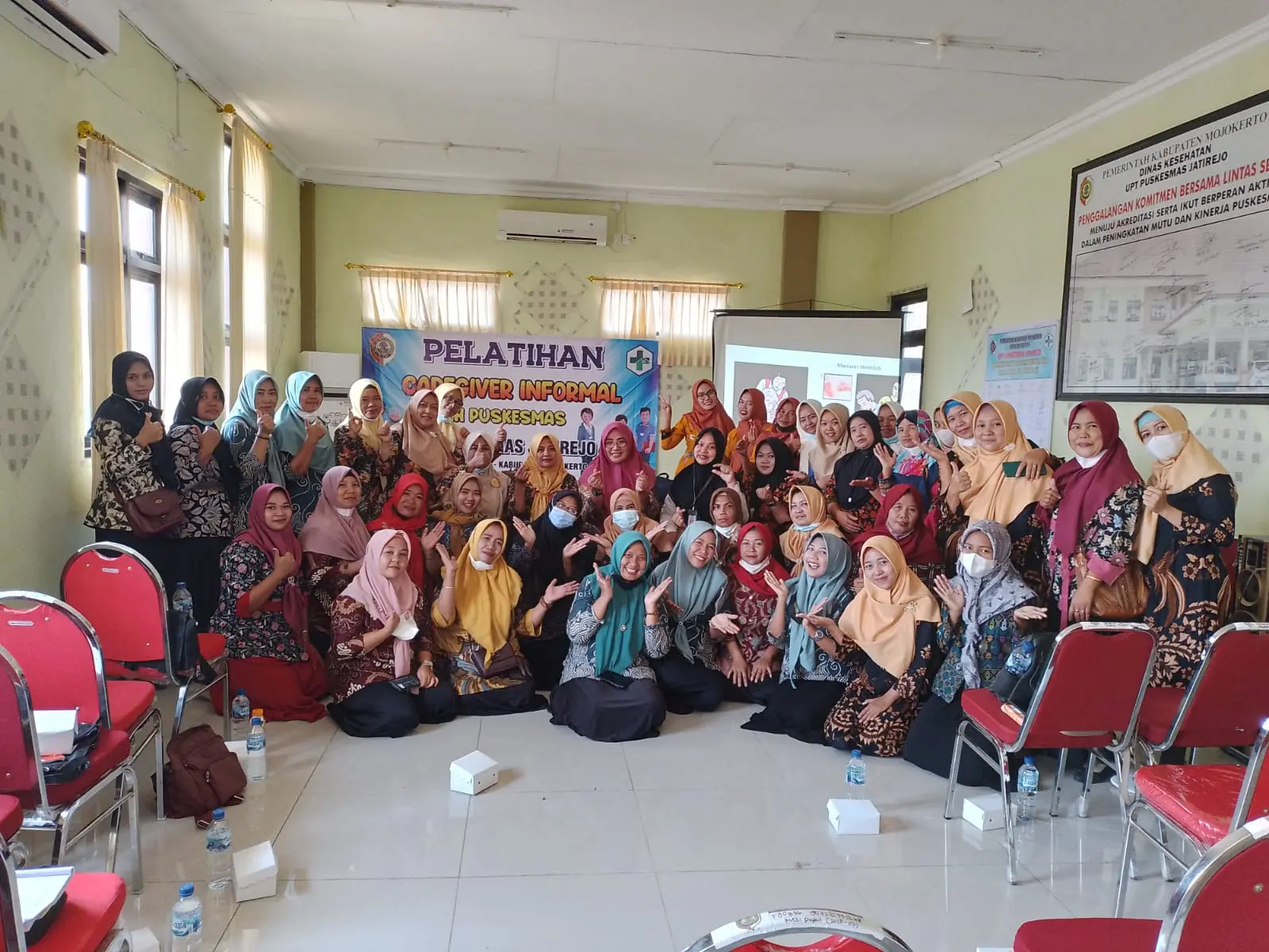 Narasumber Pelatihan Care Giver Puskesmas Jatirejo
